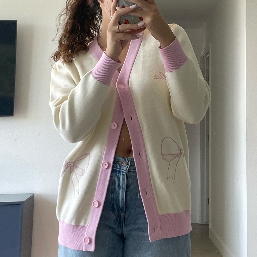 talia oversized cardigan